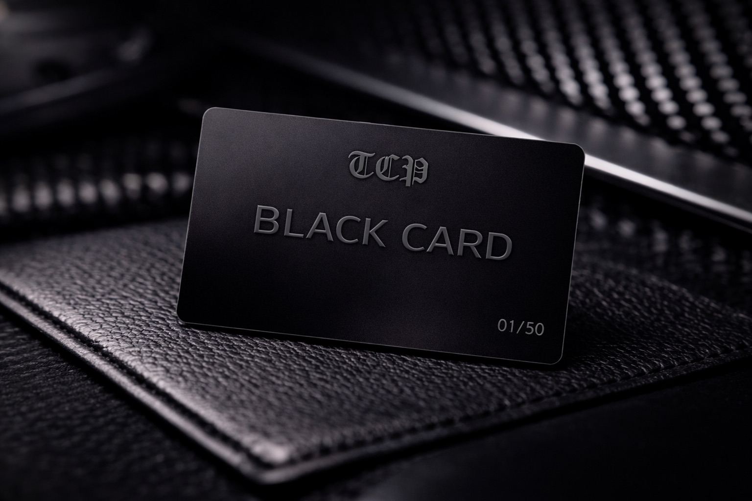 TCP Black Card styling